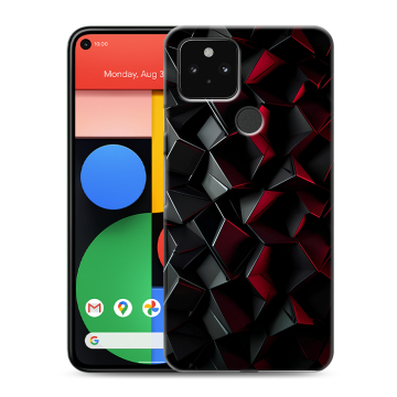 Силиконовый чехол на Google Pixel 5 с принтом Абстракция