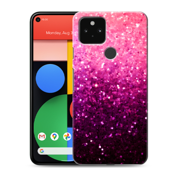 Силиконовый чехол на Google Pixel 5 с принтом Блестки Силиконовый чехол на Google Pixel 5 с принтом Блестки