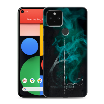 Силиконовый чехол на Google Pixel 5 с принтом Гарри Поттер Harry Potter