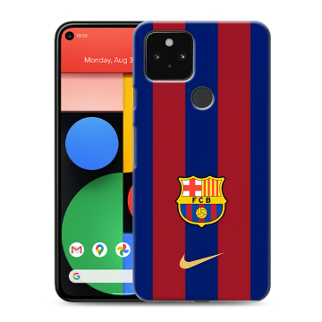 Силиконовый чехол на Google Pixel 5 с принтом Барселона Barcelona Силиконовый чехол на Google Pixel 5 с принтом Барселона Barcelona