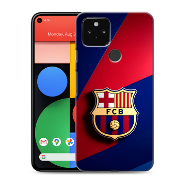 Силиконовый чехол на Google Pixel 5 с принтом Барселона Barcelona Силиконовый чехол на Google Pixel 5 с принтом Барселона Barcelona
