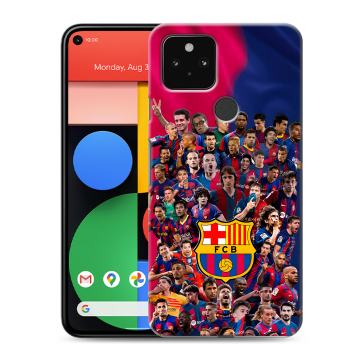 Силиконовый чехол на Google Pixel 5 с принтом Барселона Barcelona Силиконовый чехол на Google Pixel 5 с принтом Барселона Barcelona