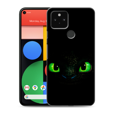 Силиконовый чехол на Google Pixel 5 с принтом Как приручить дракона