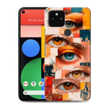 Силиконовый чехол на Google Pixel 5 с принтом Модный принт