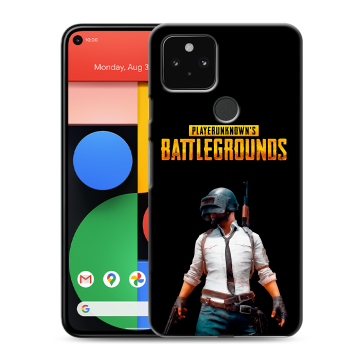 Силиконовый чехол на Google Pixel 5 с принтом PUGB ПАГБ
