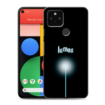Силиконовый чехол на Google Pixel 5 с принтом Harry Potter Гарри Поттер