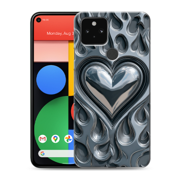 Силиконовый чехол на Google Pixel 5 с принтом Y2K