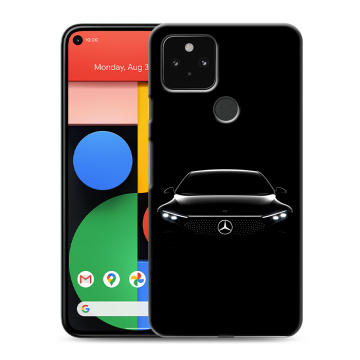 Силиконовый чехол на Google Pixel 5 с принтом Mercedes Мерседес