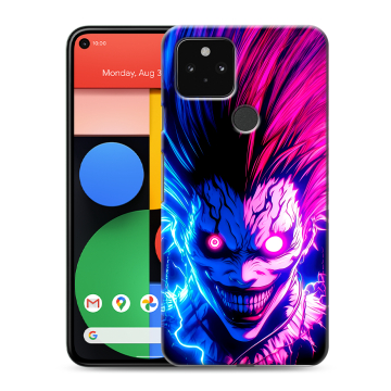 Силиконовый чехол на Google Pixel 5 с принтом Death note Тетрадь смерти