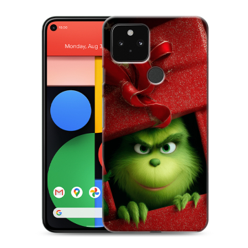Силиконовый чехол на Google Pixel 5 с принтом Новый год