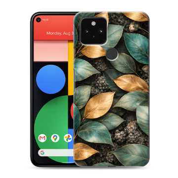 Силиконовый чехол на Google Pixel 5 с принтом женский