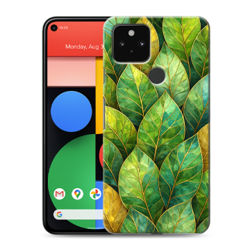 Силиконовый чехол на Google Pixel 5 с принтом женский