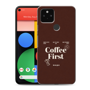 Силиконовый чехол на Google Pixel 5 с принтом женский