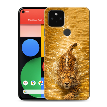 Силиконовый чехол на Google Pixel 5 с принтом женский