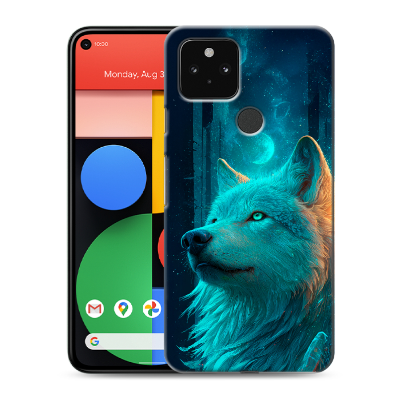 Силиконовый чехол на Google Pixel 5 с принтом бабочки саккура Силиконовый чехол на Google Pixel 5 с принтом бабочки саккура