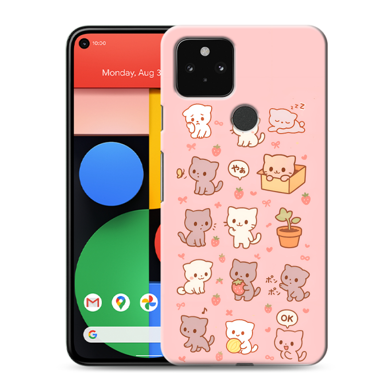 Силиконовый чехол на Google Pixel 5 с принтом Hello Kitty Хелоу Кити Силиконовый чехол на Google Pixel 5 с принтом Hello Kitty Хелоу Кити