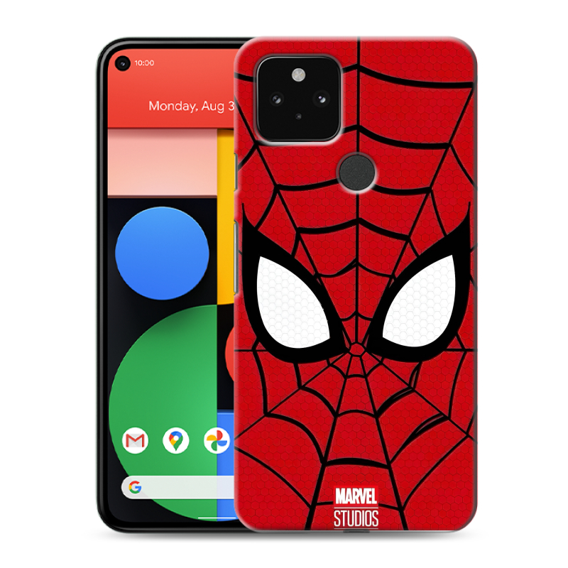 Силиконовый чехол на Google Pixel 5 с принтом человек паук spiderman Силиконовый чехол на Google Pixel 5 с принтом человек паук spiderman