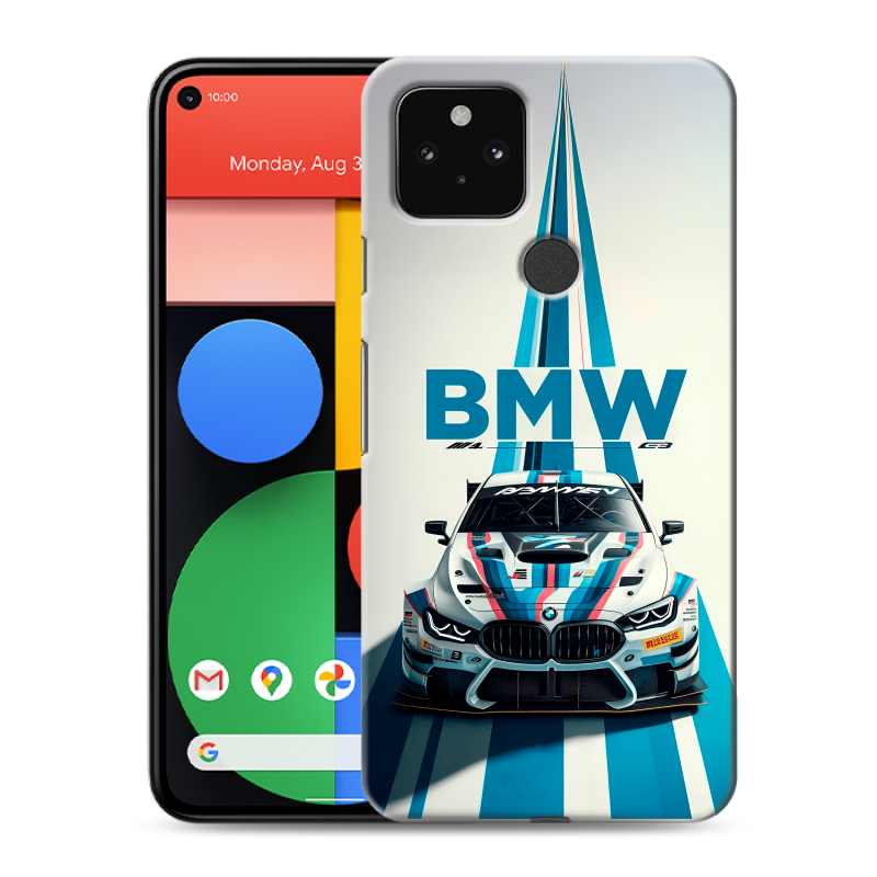 Пластиковый чехол на Google Pixel 5 с принтом БМВ BMW Пластиковый чехол на Google Pixel 5 с принтом БМВ BMW