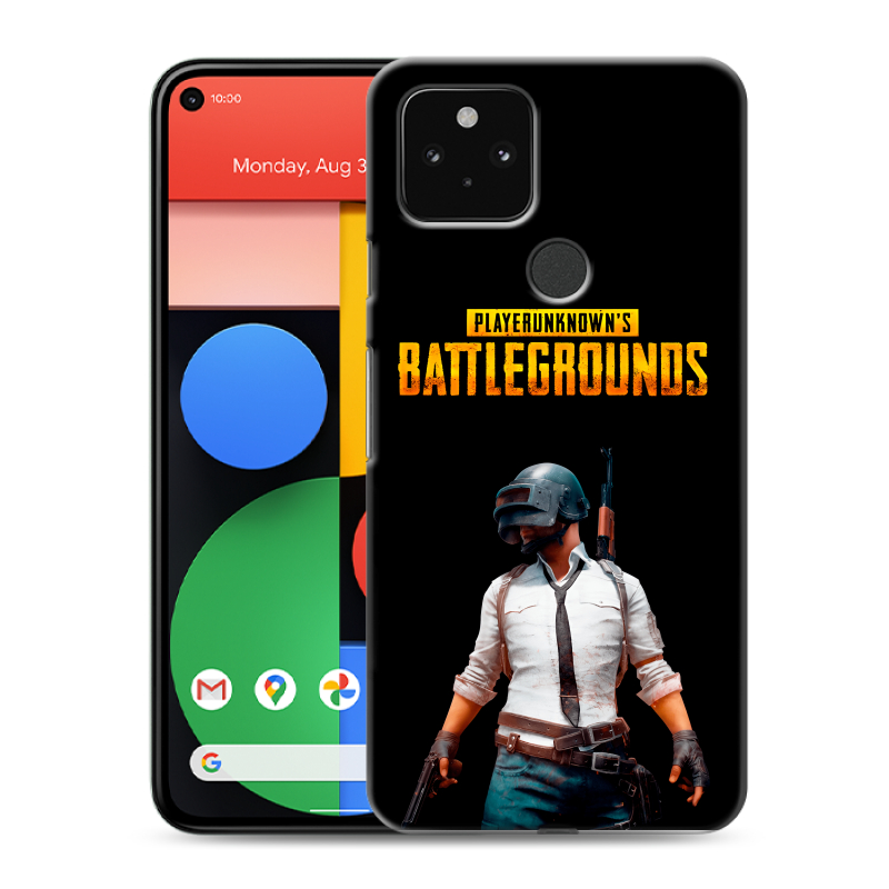 Пластиковый чехол на Google Pixel 5 с принтом PUGB ПАГБ Пластиковый чехол на Google Pixel 5 с принтом PUGB ПАГБ