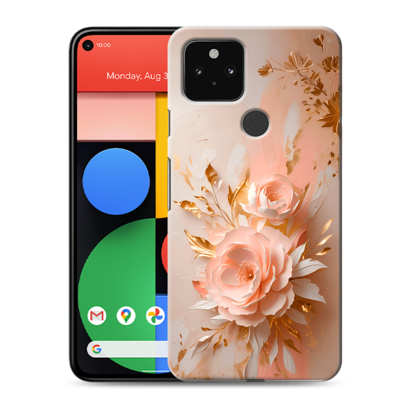 Пластиковый чехол на Google Pixel 5 с принтом женский Пластиковый чехол на Google Pixel 5 с принтом женский