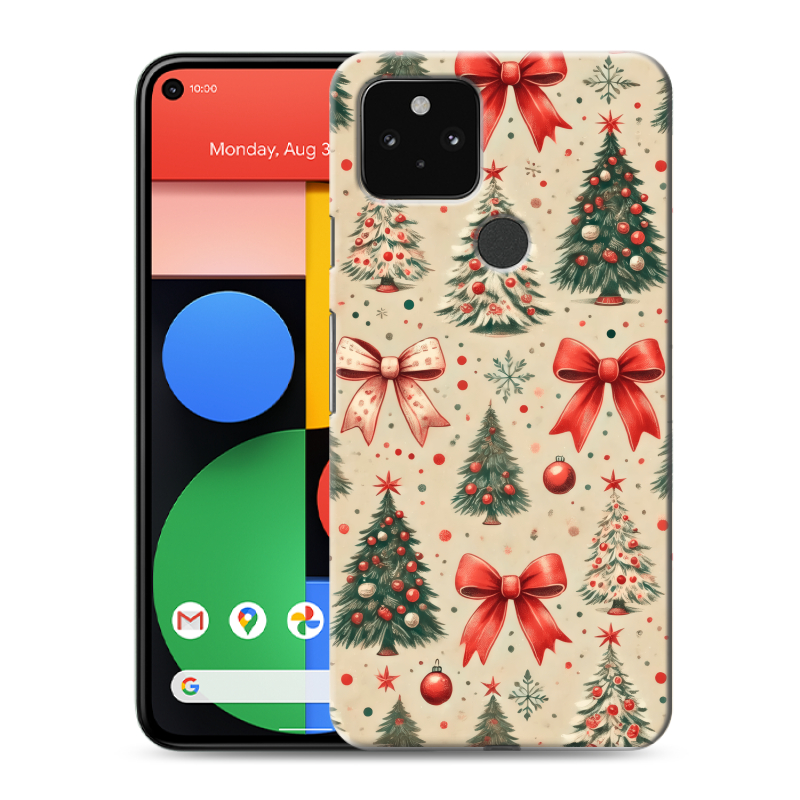 Силиконовый чехол на Google Pixel 5 с принтом Новый год Силиконовый чехол на Google Pixel 5 с принтом Новый год