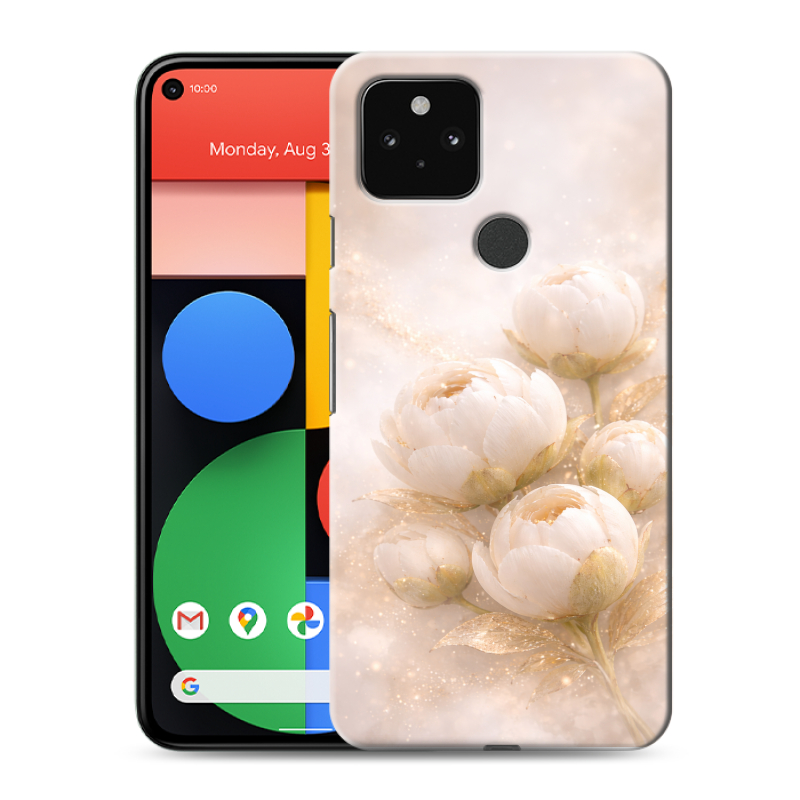 Пластиковый чехол на Google Pixel 5 с принтом женский Пластиковый чехол на Google Pixel 5 с принтом женский