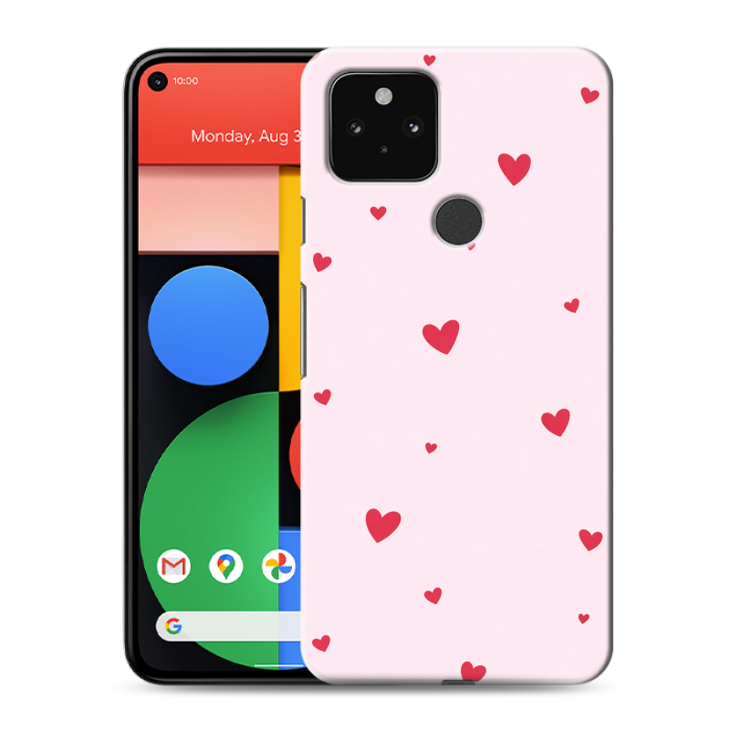 Пластиковый чехол на Google Pixel 5 с принтом для девочек Пластиковый чехол на Google Pixel 5 с принтом для девочек