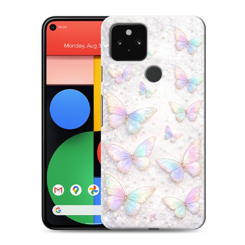 Пластиковый чехол на Google Pixel 5 с принтом женский Пластиковый чехол на Google Pixel 5 с принтом женский