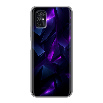 Силиконовый чехол на ZTE Blade V2020 Smart с принтом Абстракиция