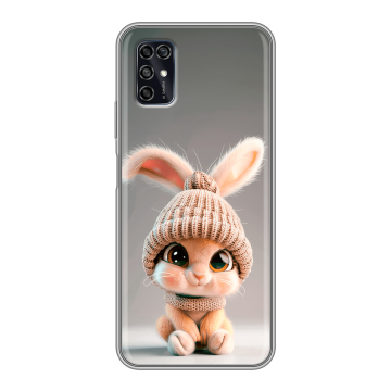 Силиконовый чехол на ZTE Blade V2020 Smart с принтом Кролик Силиконовый чехол на ZTE Blade V2020 Smart с принтом Кролик
