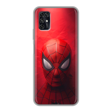 Силиконовый чехол на ZTE Blade V2020 Smart с принтом Spiderman Человек паук Силиконовый чехол на ZTE Blade V2020 Smart с принтом Spiderman Человек паук