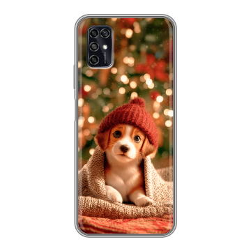 Силиконовый чехол на ZTE Blade V2020 Smart с принтом Новый год