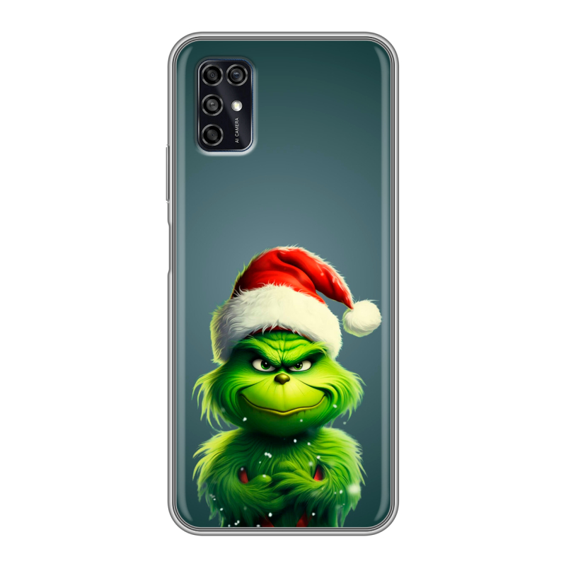 Силиконовый чехол на ZTE Blade V2020 Smart с принтом Новый год Силиконовый чехол на ZTE Blade V2020 Smart с принтом Новый год