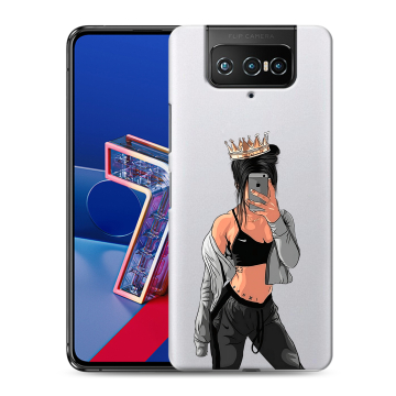 Силиконовый чехол на ASUS ZenFone 7 с принтом Женские принты Силиконовый чехол на ASUS ZenFone 7 с принтом Женские принты