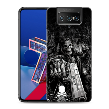 Силиконовый чехол на ASUS ZenFone 7 с принтом Скелет Силиконовый чехол на ASUS ZenFone 7 с принтом Скелет
