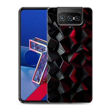 Силиконовый чехол на ASUS ZenFone 7 с принтом Абстракция Силиконовый чехол на ASUS ZenFone 7 с принтом Абстракция