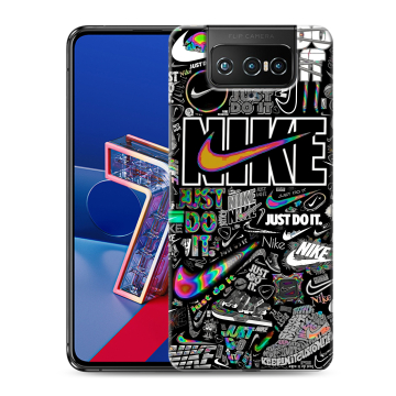 Силиконовый чехол на ASUS ZenFone 7 с принтом Найк Силиконовый чехол на ASUS ZenFone 7 с принтом Найк