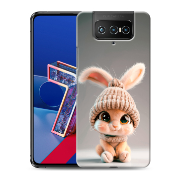 Силиконовый чехол на ASUS ZenFone 7 с принтом Кролик Силиконовый чехол на ASUS ZenFone 7 с принтом Кролик