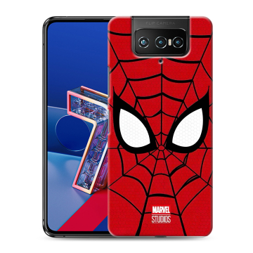 Силиконовый чехол на ASUS ZenFone 7 с принтом человек паук spiderman Силиконовый чехол на ASUS ZenFone 7 с принтом человек паук spiderman