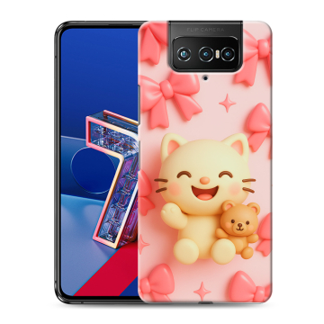Силиконовый чехол на ASUS ZenFone 7 с принтом для девочек
