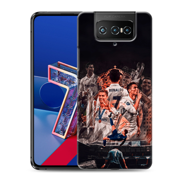Силиконовый чехол на ASUS ZenFone 7 с принтом Реал Роналдо Real Ronaldo Силиконовый чехол на ASUS ZenFone 7 с принтом Реал Роналдо Real Ronaldo