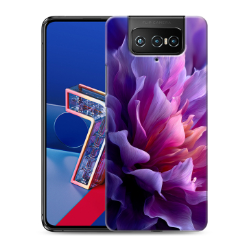 Силиконовый чехол на ASUS ZenFone 7 с принтом женский цветы Силиконовый чехол на ASUS ZenFone 7 с принтом женский цветы