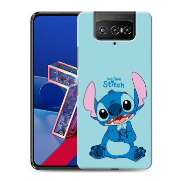 Силиконовый чехол на ASUS ZenFone 7 с принтом Лило и Стич