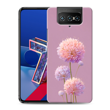 Силиконовый чехол на ASUS ZenFone 7 с принтом Цветы