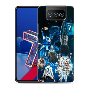 Силиконовый чехол на ASUS ZenFone 7 с принтом Реал Роналдо Силиконовый чехол на ASUS ZenFone 7 с принтом Реал Роналдо