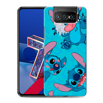 Силиконовый чехол на ASUS ZenFone 7 с принтом Лило и Стич