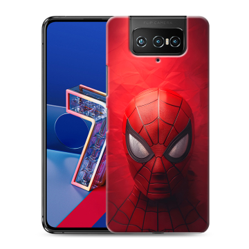 Силиконовый чехол на ASUS ZenFone 7 с принтом Spiderman Человек паук Силиконовый чехол на ASUS ZenFone 7 с принтом Spiderman Человек паук