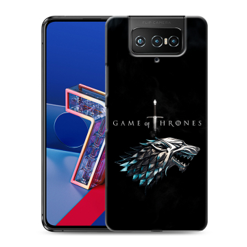 Силиконовый чехол на ASUS ZenFone 7 с принтом Игра Престолов Game Thrones