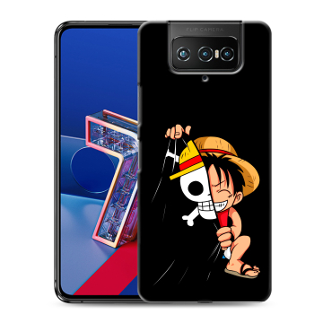 Силиконовый чехол на ASUS ZenFone 7 с принтом One Piece Ван Пис