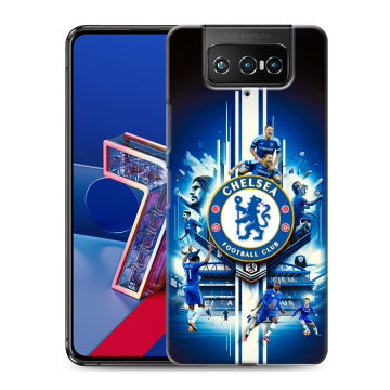 Силиконовый чехол на ASUS ZenFone 7 с принтом Chelsea Челси